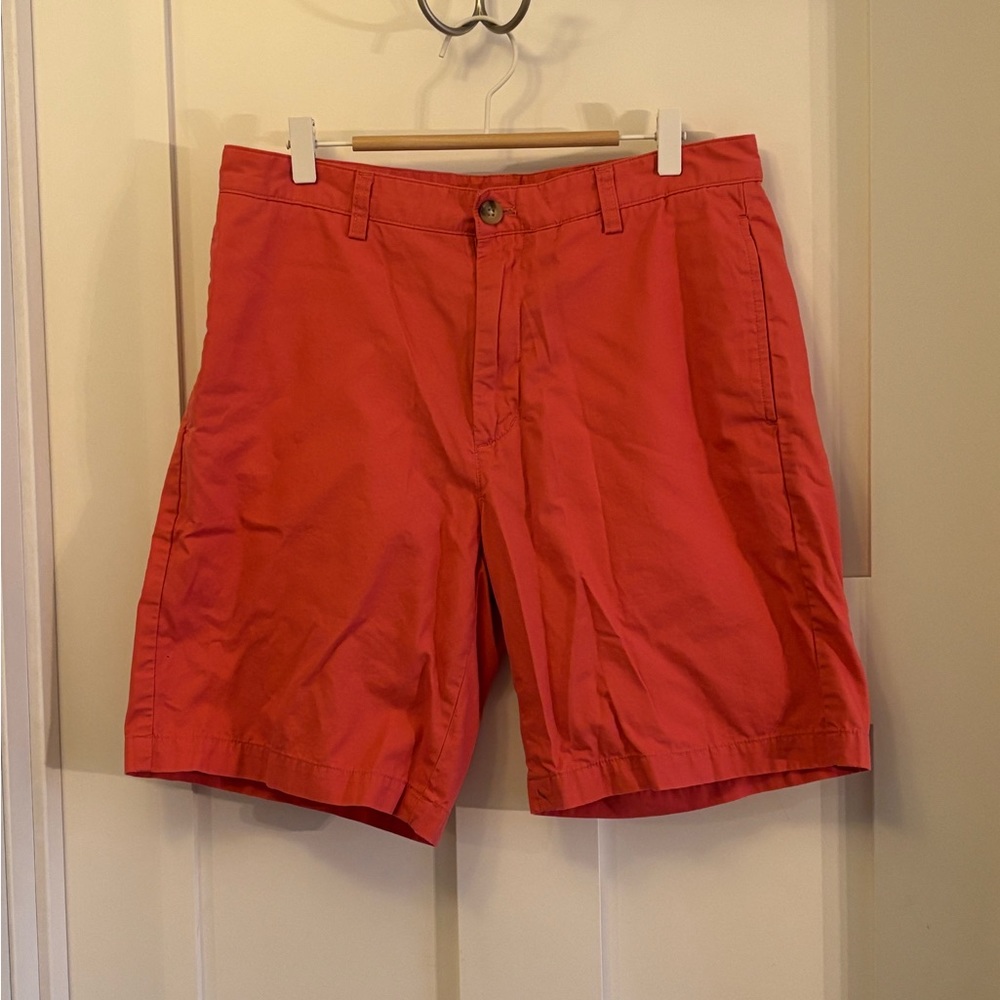 Vineyard Vines Men's Cotton  Shorts Classic Flat Front Size 32 Club Short